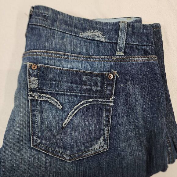 Joe’s Jeans Women’s 31 Bootcut Dark Wash Stretch Denim USA Made Mid Rise - Picture 9 of 9